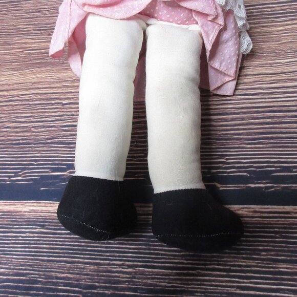 Vintage Horsman Cloth Body Doll with Composite Head and Hands - Picture 7 of 8